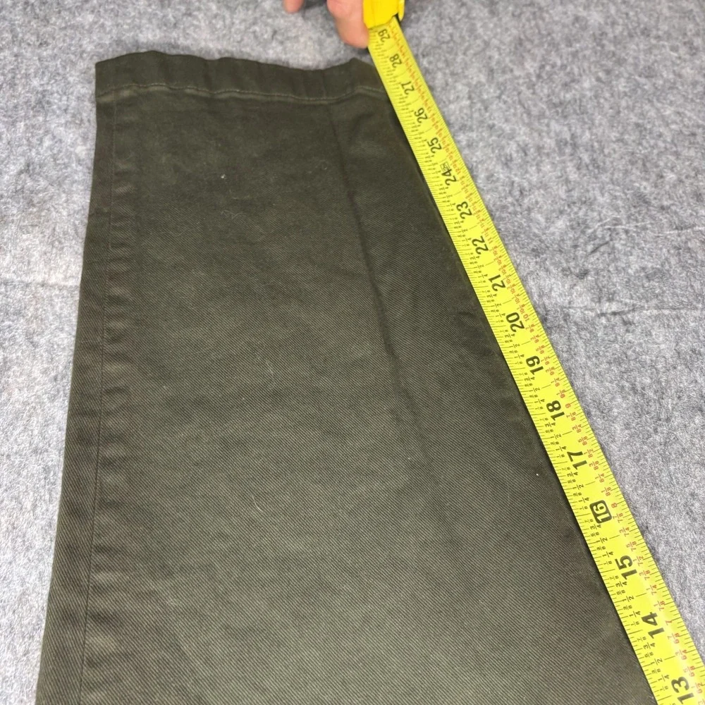 UNIQLO Trouser Pants Men's‎ Large Green Stretch Drawstring Baggy